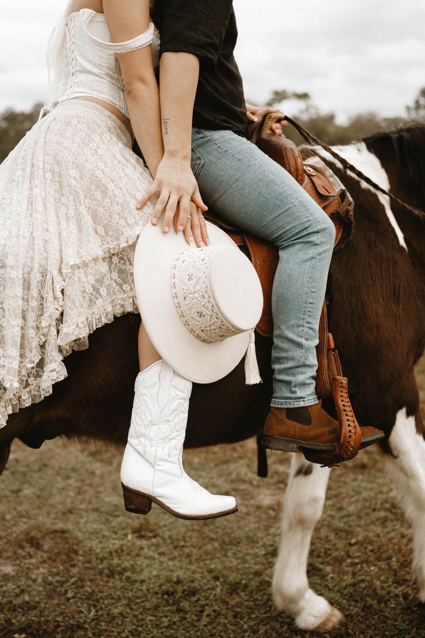 Boater "Angel" Ivory