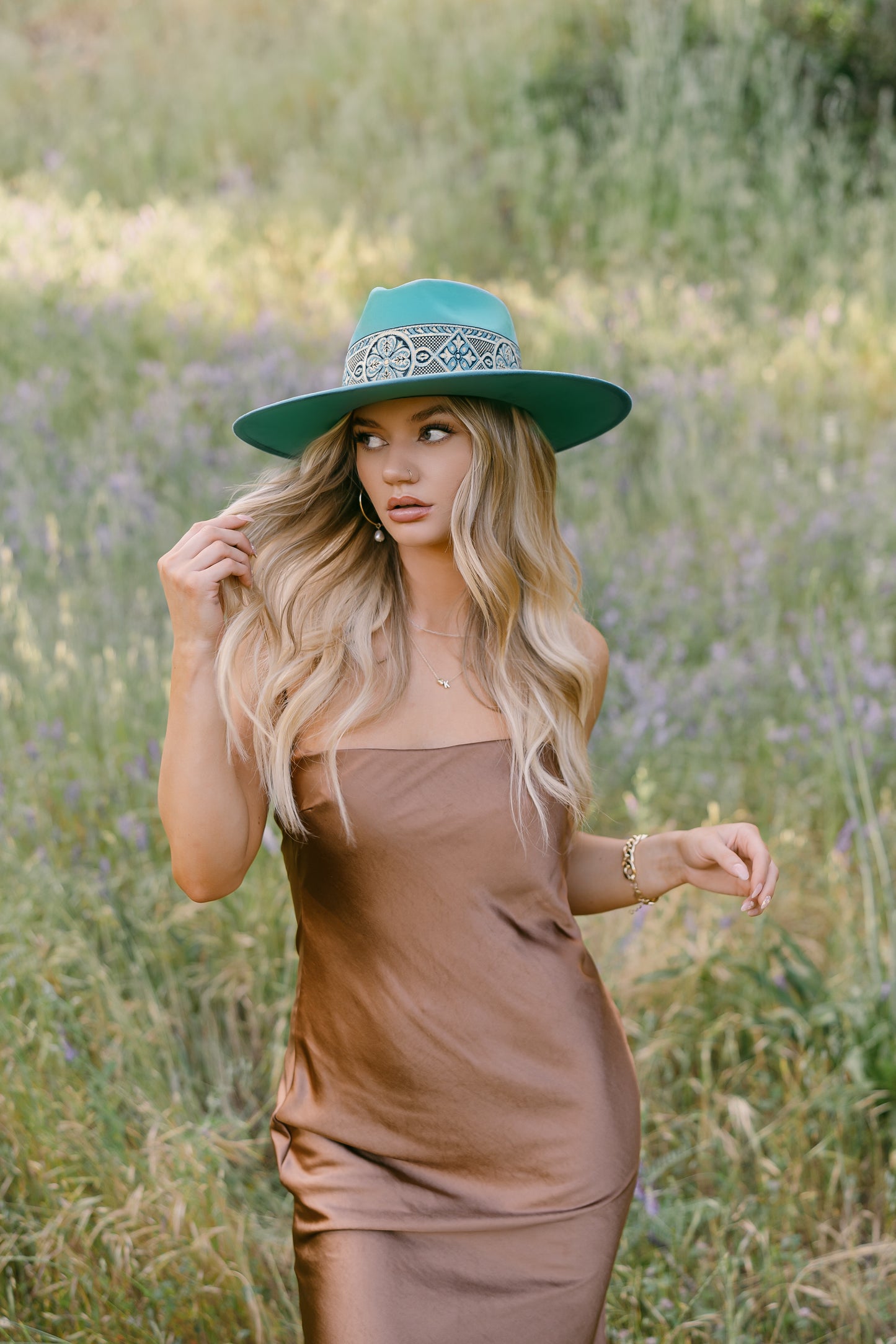 Fedora “Chloe” Teal