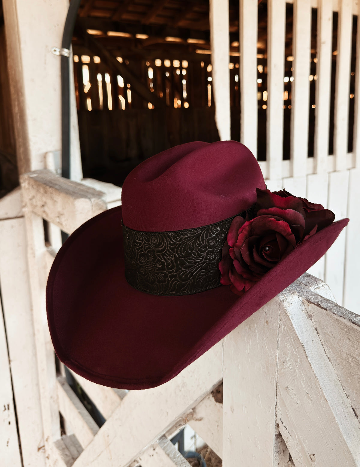 Cowgirl “Rosalia” in wine