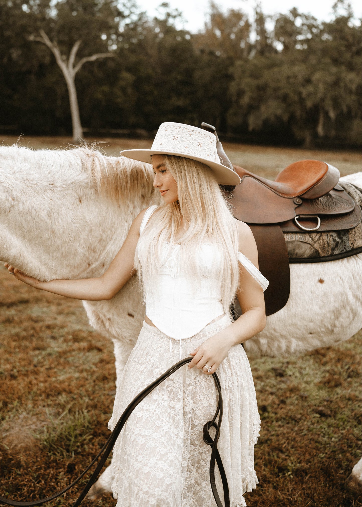 Boater "Angel" Ivory
