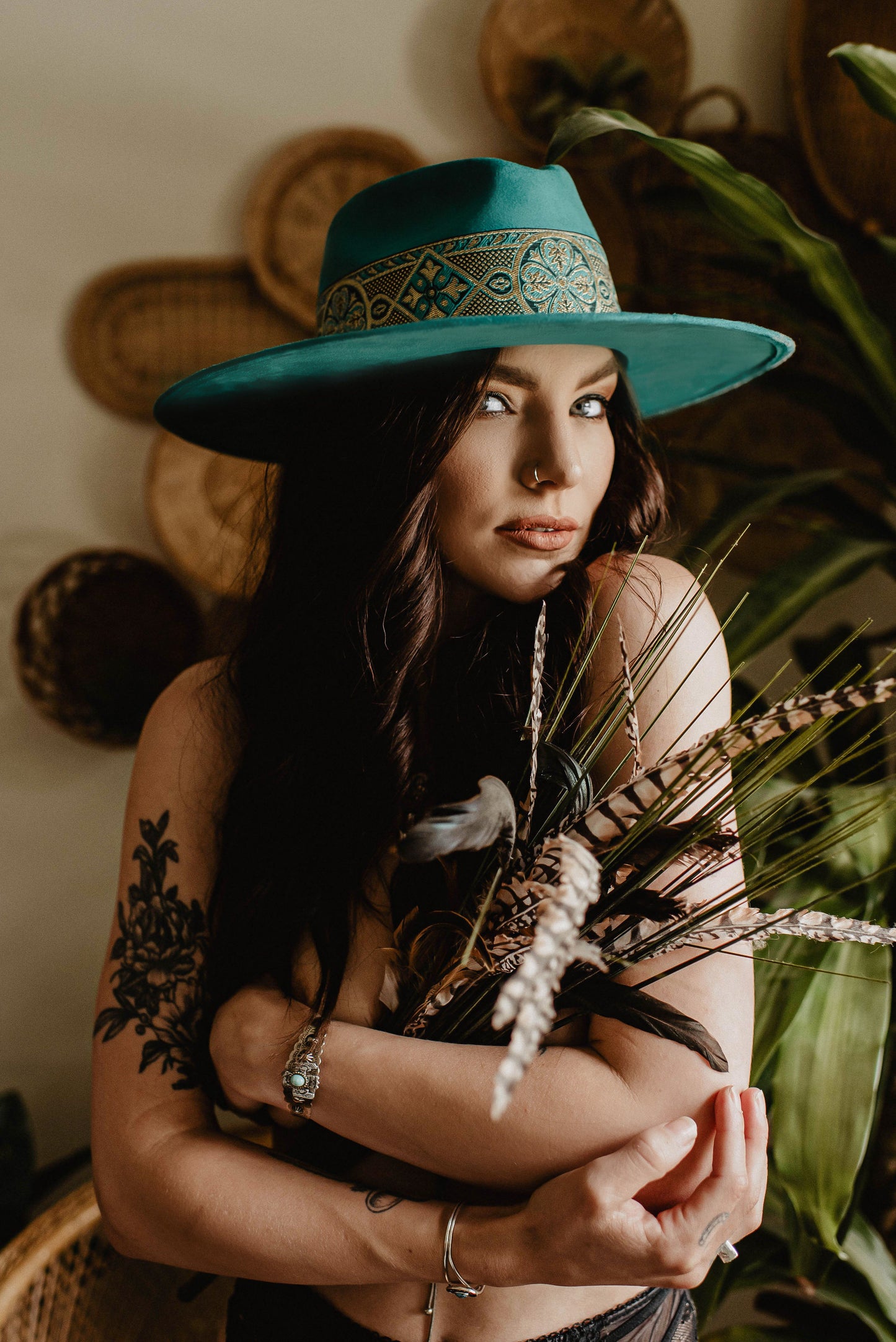 Fedora “Chloe” Teal