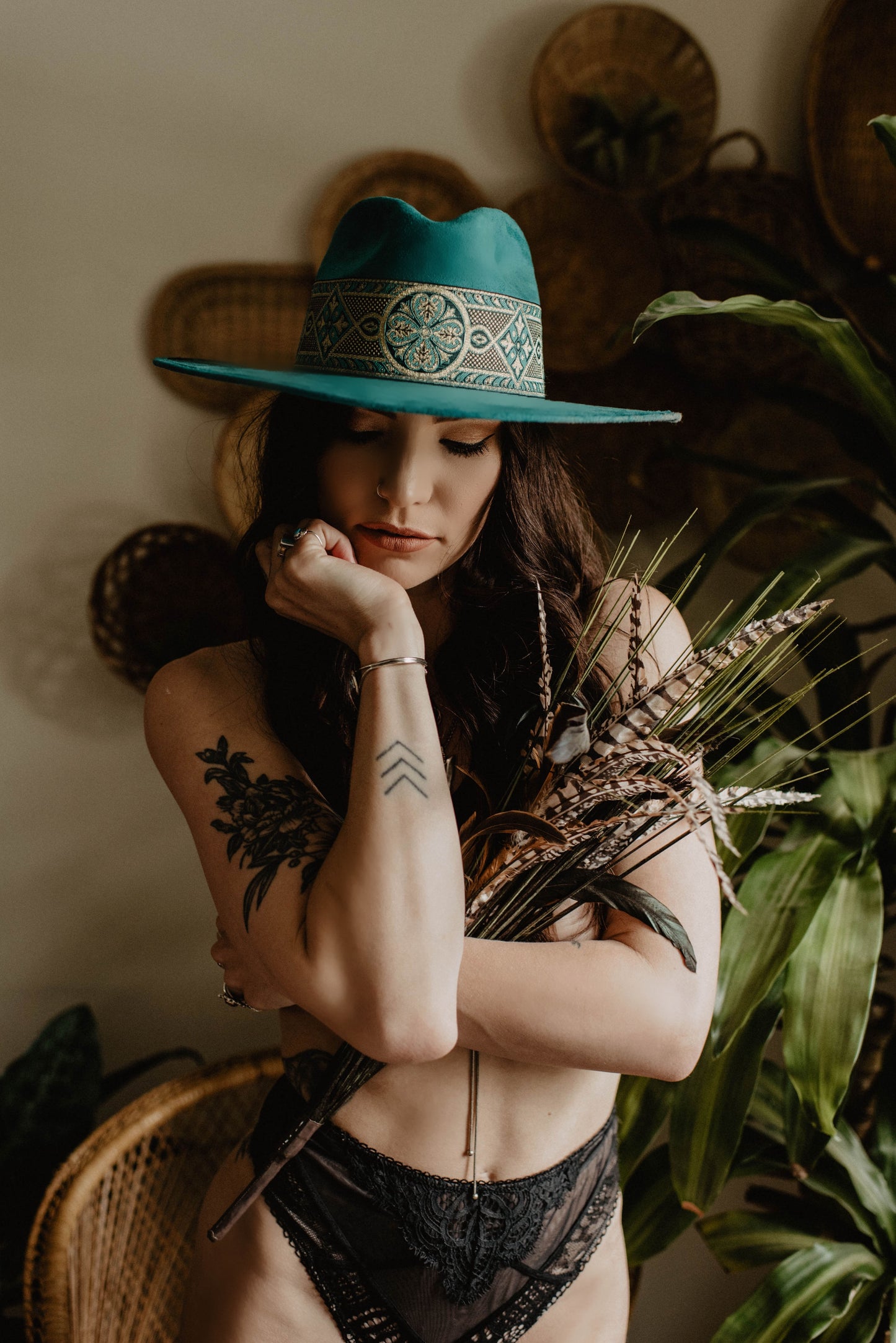 Fedora “Chloe” Teal
