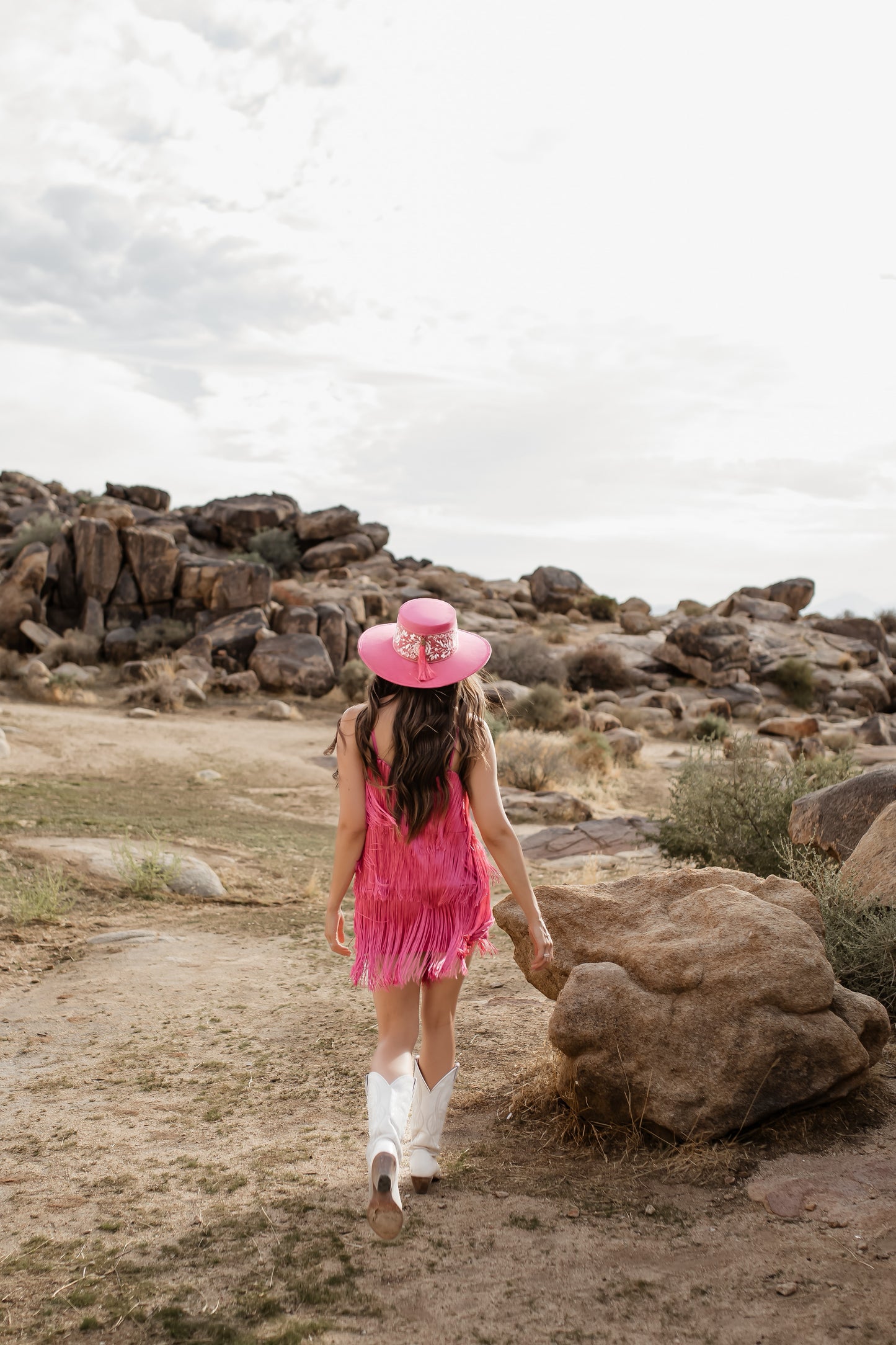 Boater hat “Daisy” in mulberry