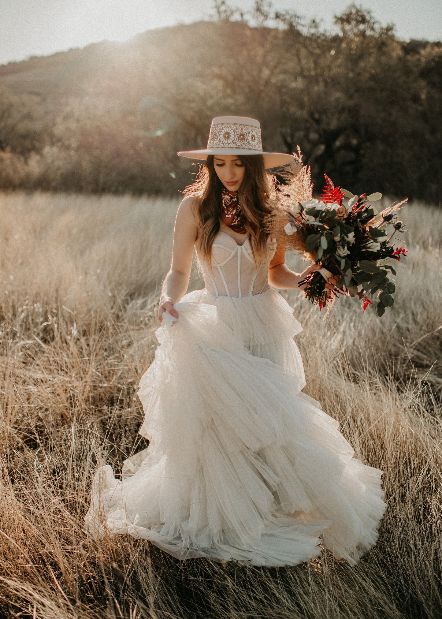 Boater "Sofia" Ivory