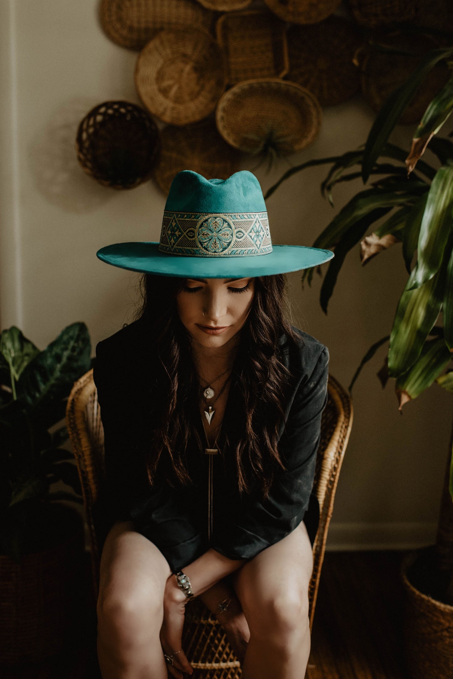 Fedora “Chloe” Teal