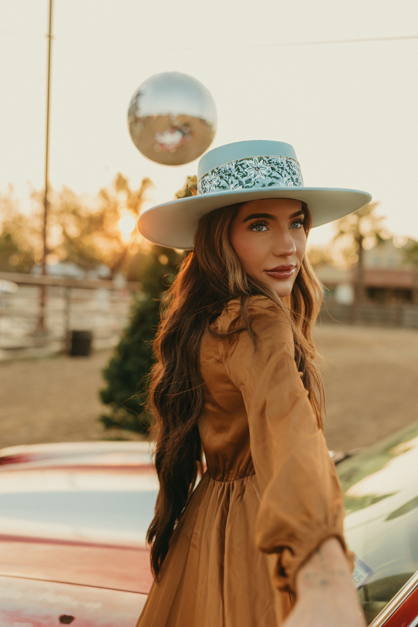 "Generosity" in sky blue