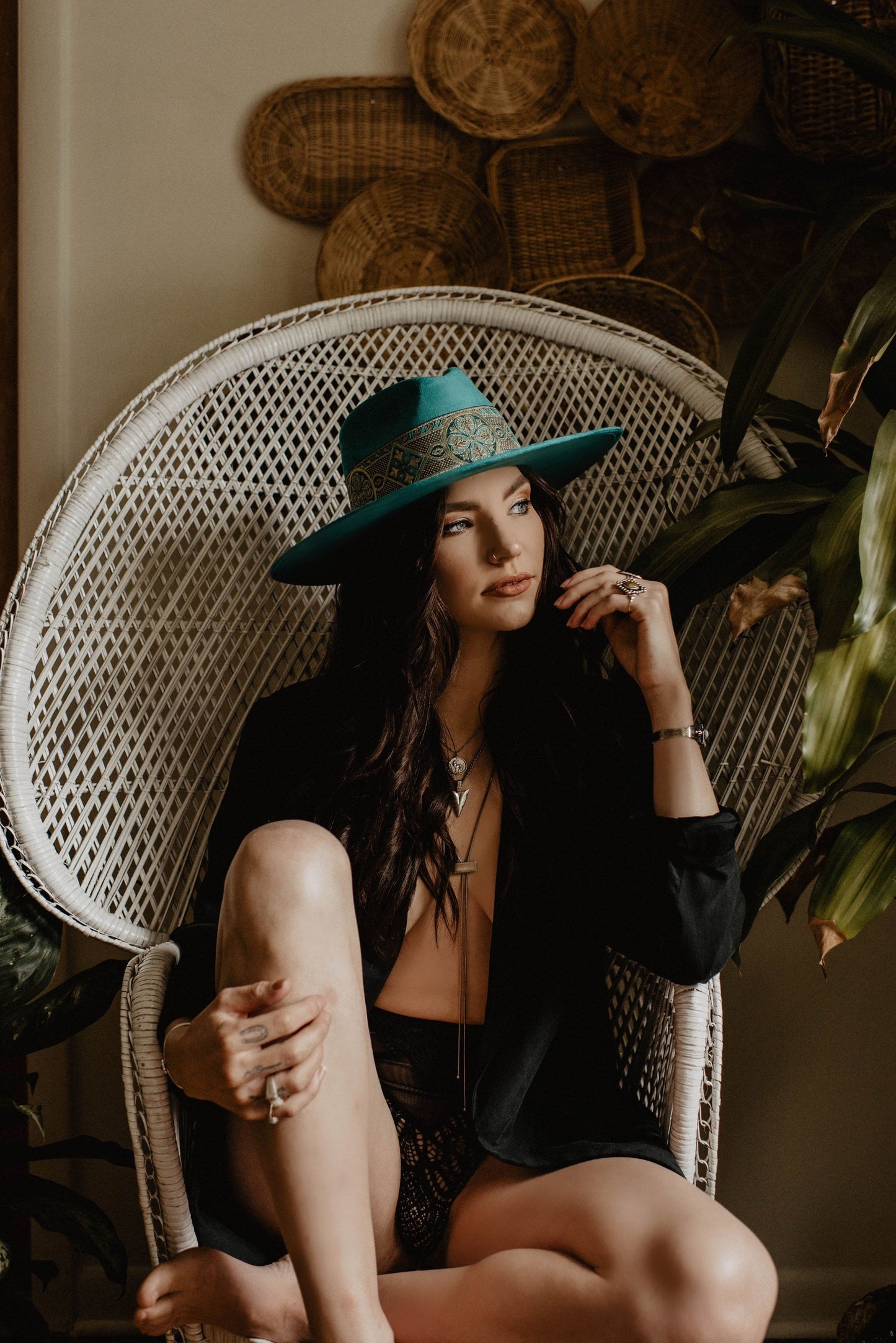 Fedora “Chloe” Teal