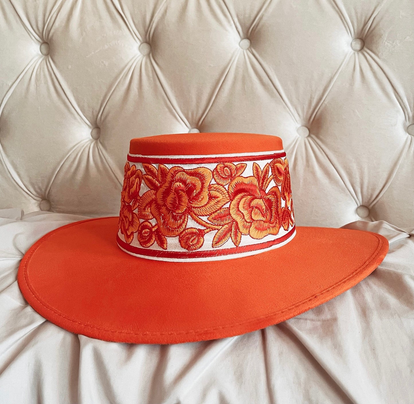 Boater “Sienna” Pumpkin