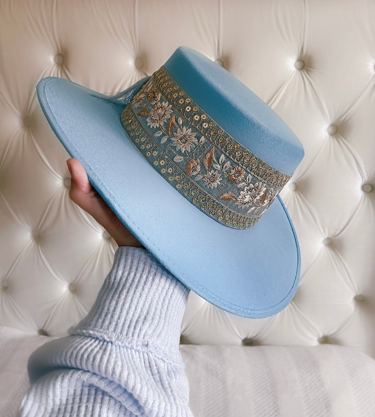 Boater “Sausalito” Sky Blue