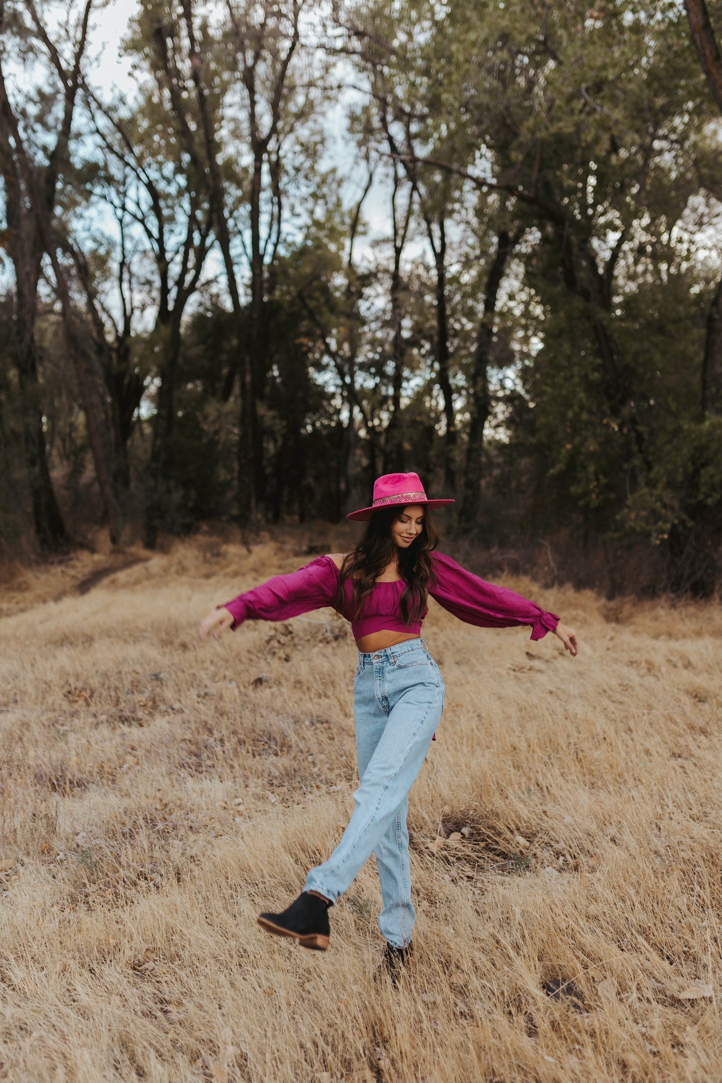 Fedora “Audrey” Magenta