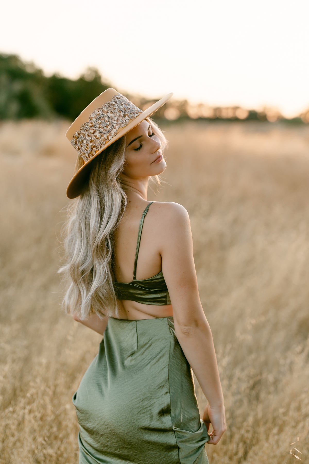 Hats N Roses Eva Boater Hat Boater “Eva” Ivory – Hats N main image 3