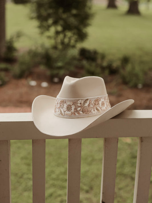 Cowgirl “Millie” in ivory