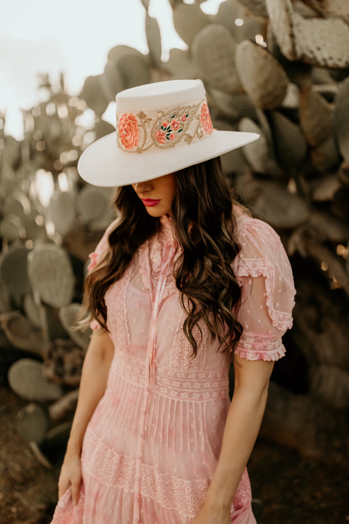Boater "Sevilla" Ivory