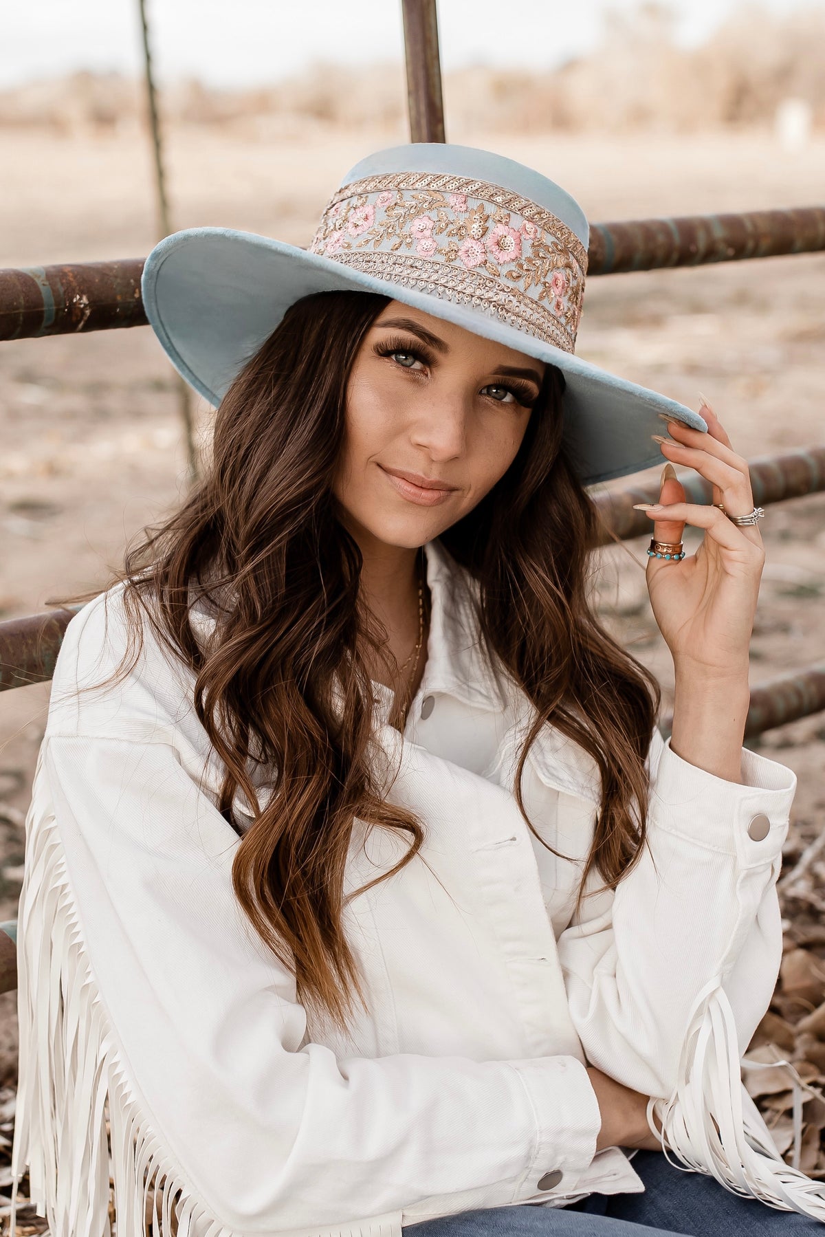Boater “MIA” Sky Blue