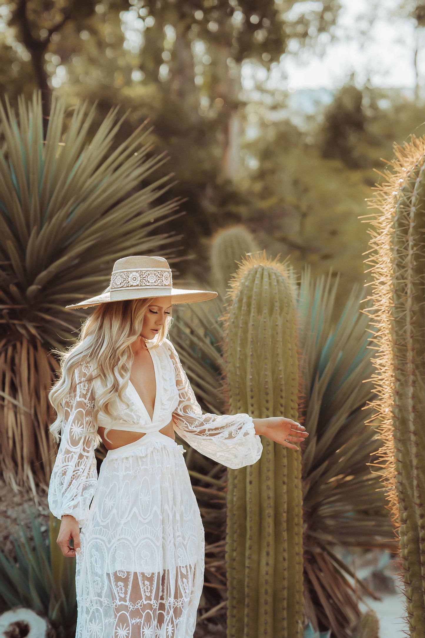 Fedora “Pearl” Natural Color/ Extra large brim