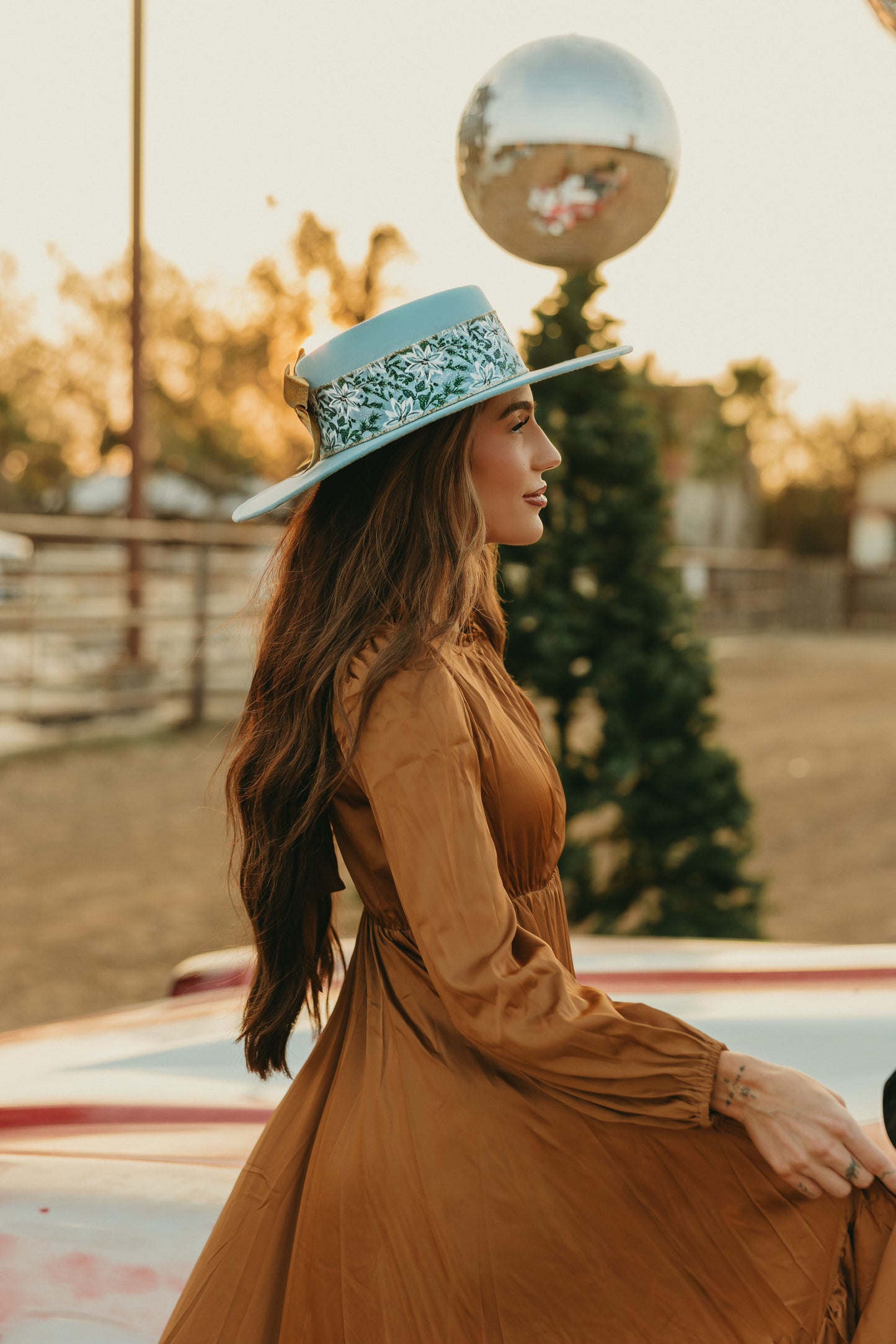 "Generosity" in sky blue