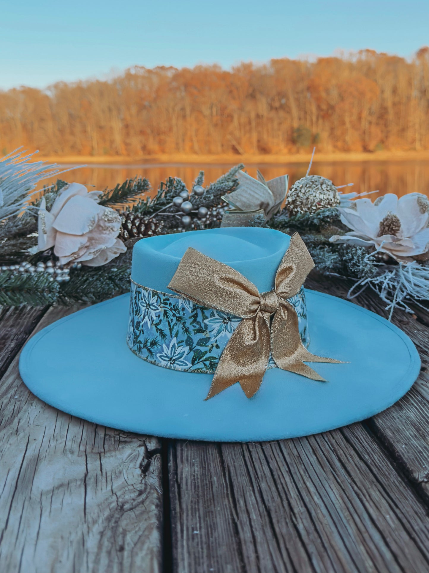 "Generosity" in sky blue