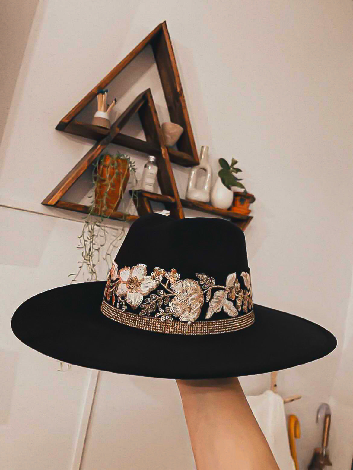 Fedora 'Gianna' Black