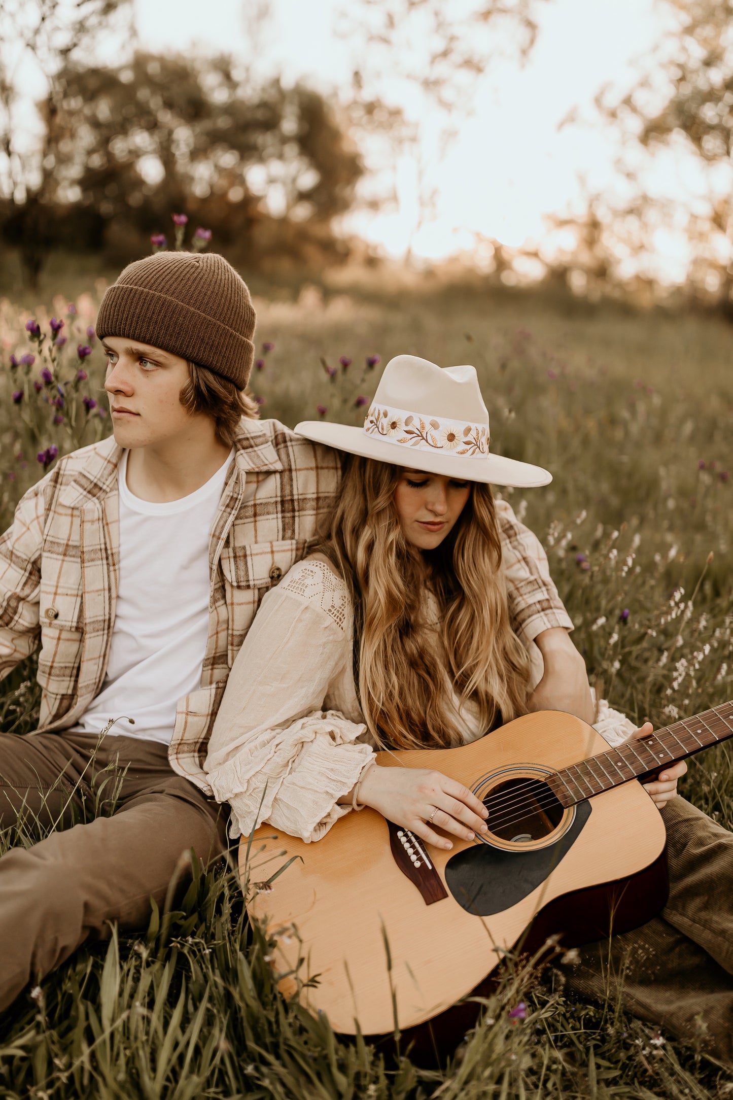 Fedora "Alba" Ivory Wool