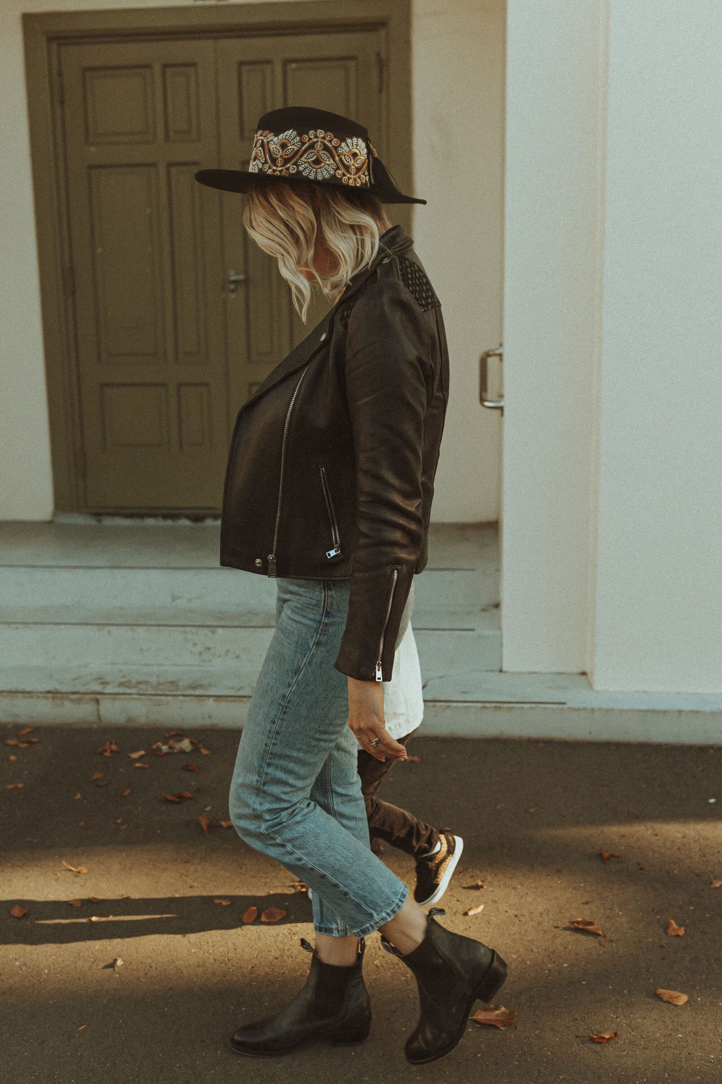 Fedora “Brooke” Black Wool