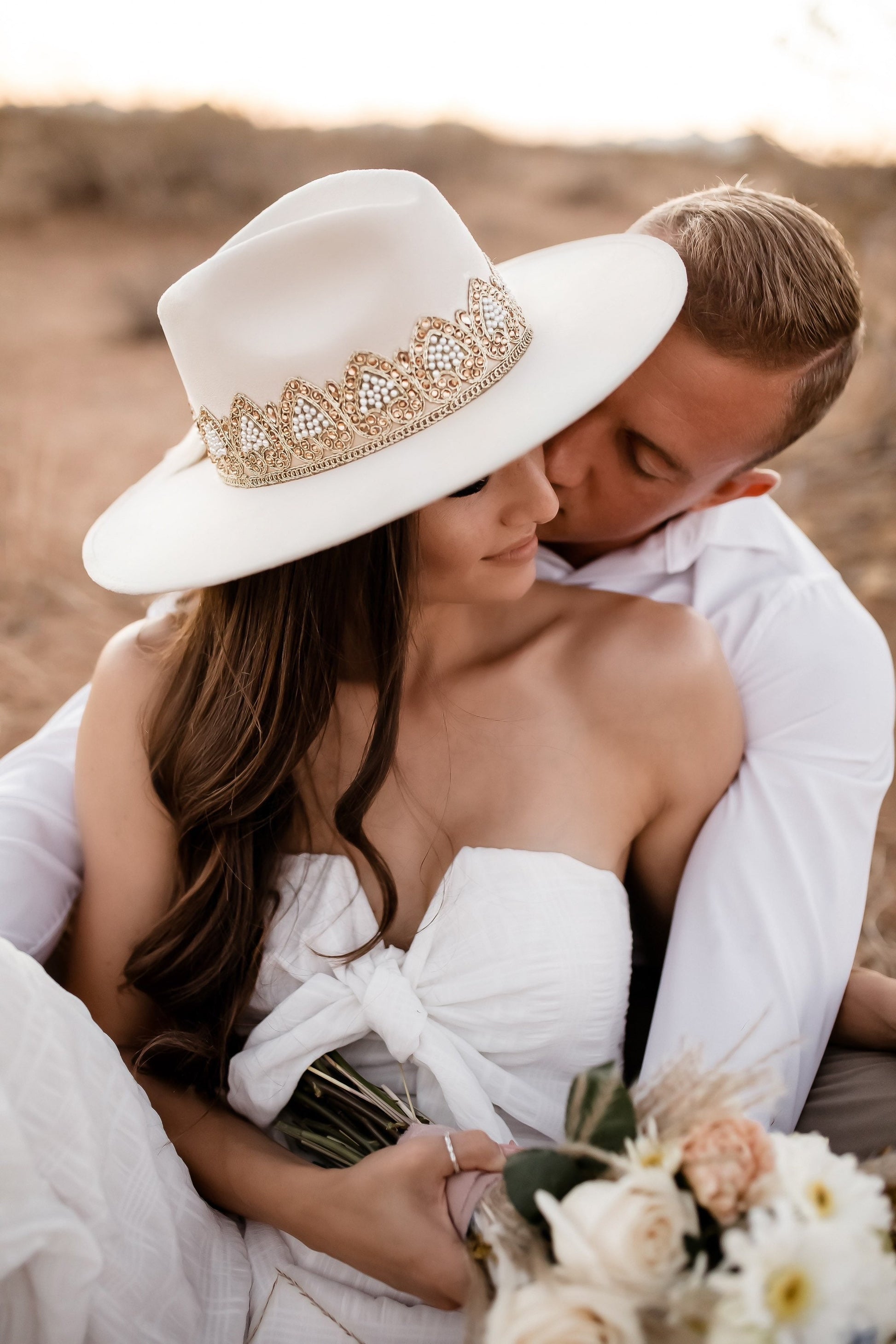 Fedora hat “Sweetheart” – Hats N' Roses