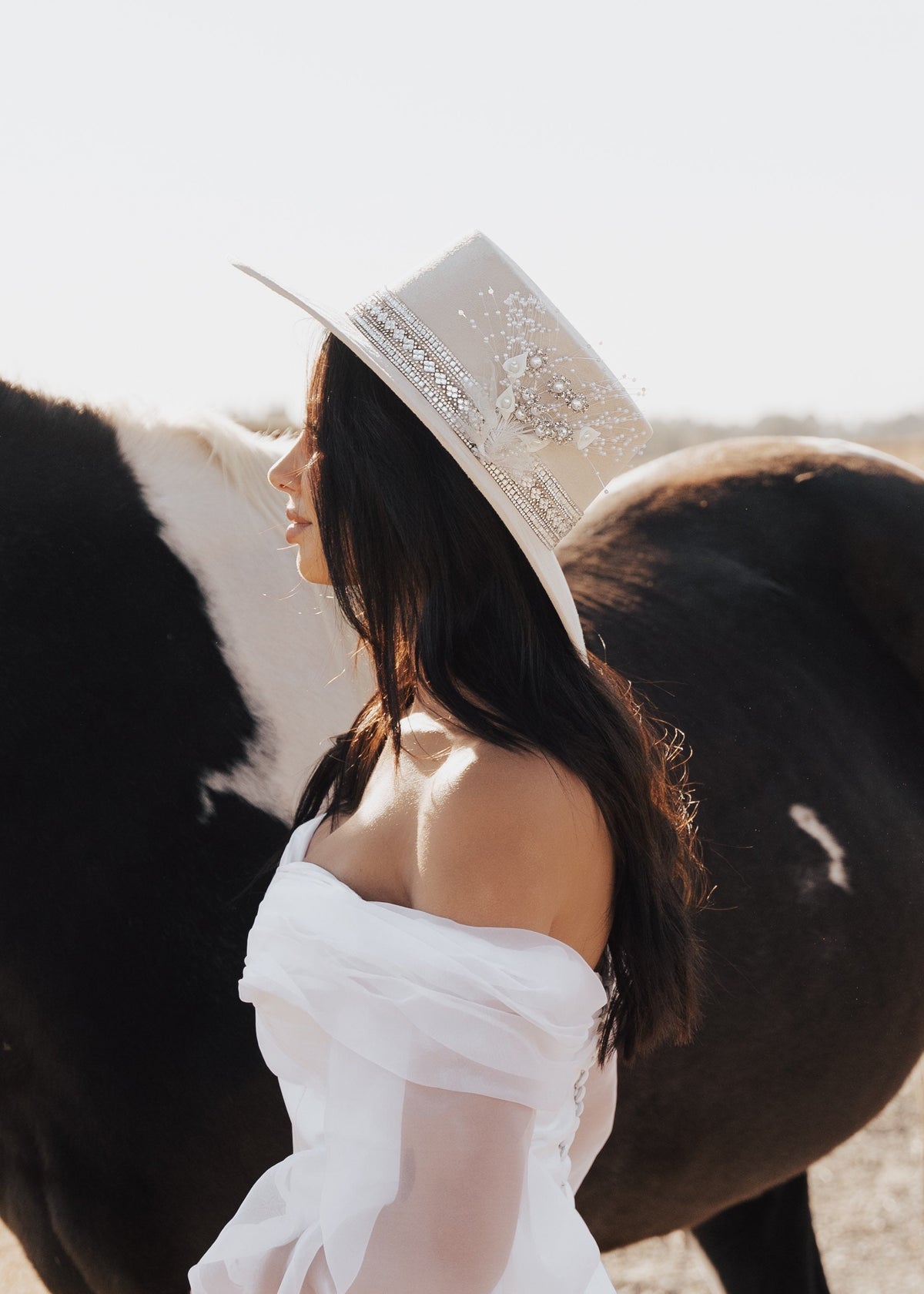 Boater hat “The Promise”