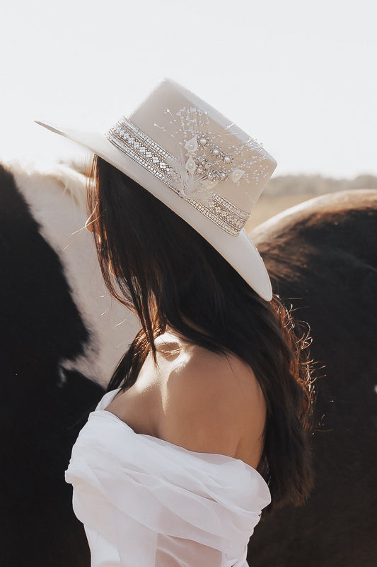Boater hat “The Promise”