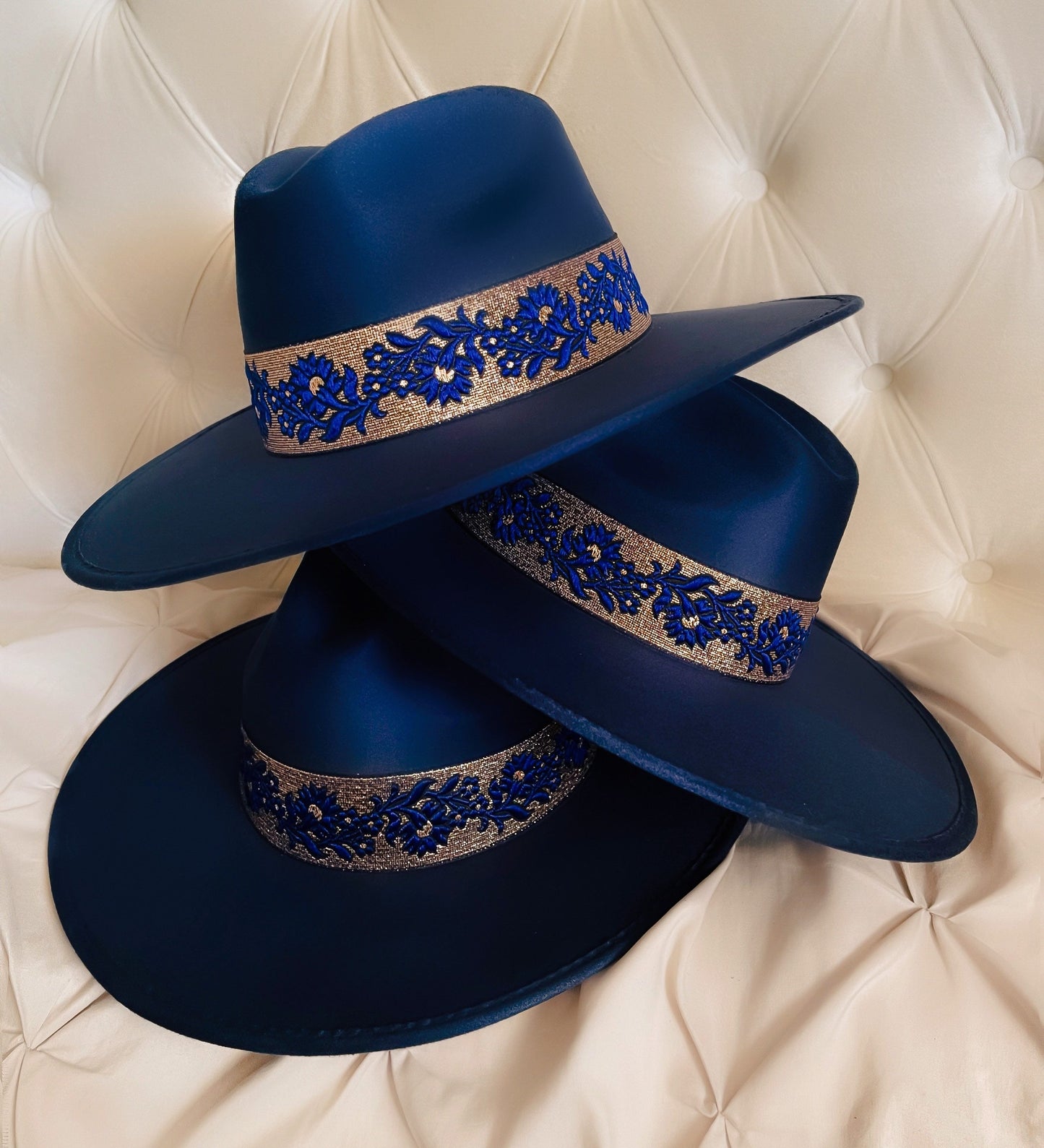 Fedora hat “Audrey” in midnight